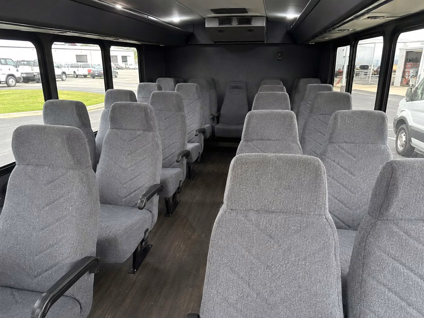 20 passenger minibus inside