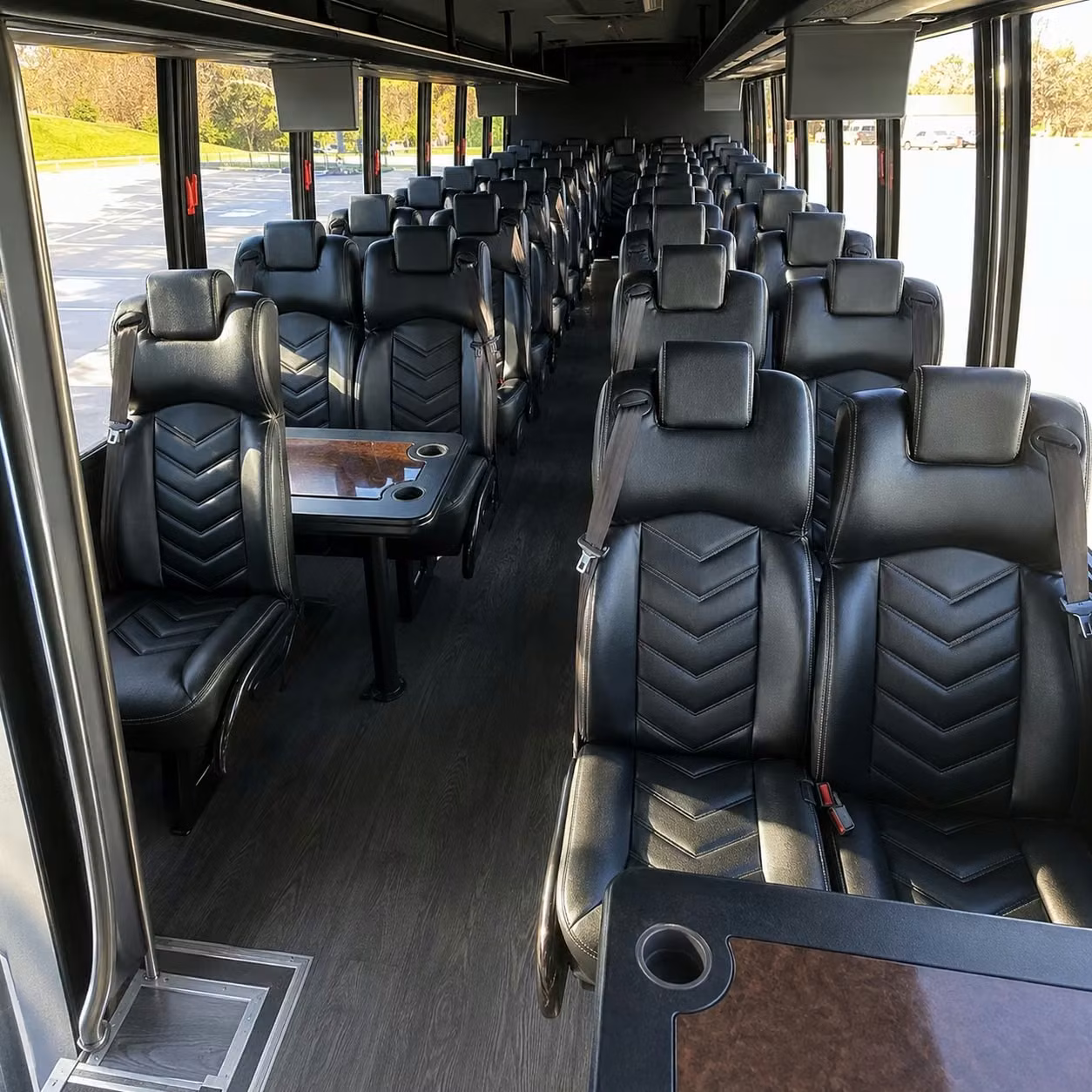 30 passenger minibus interior