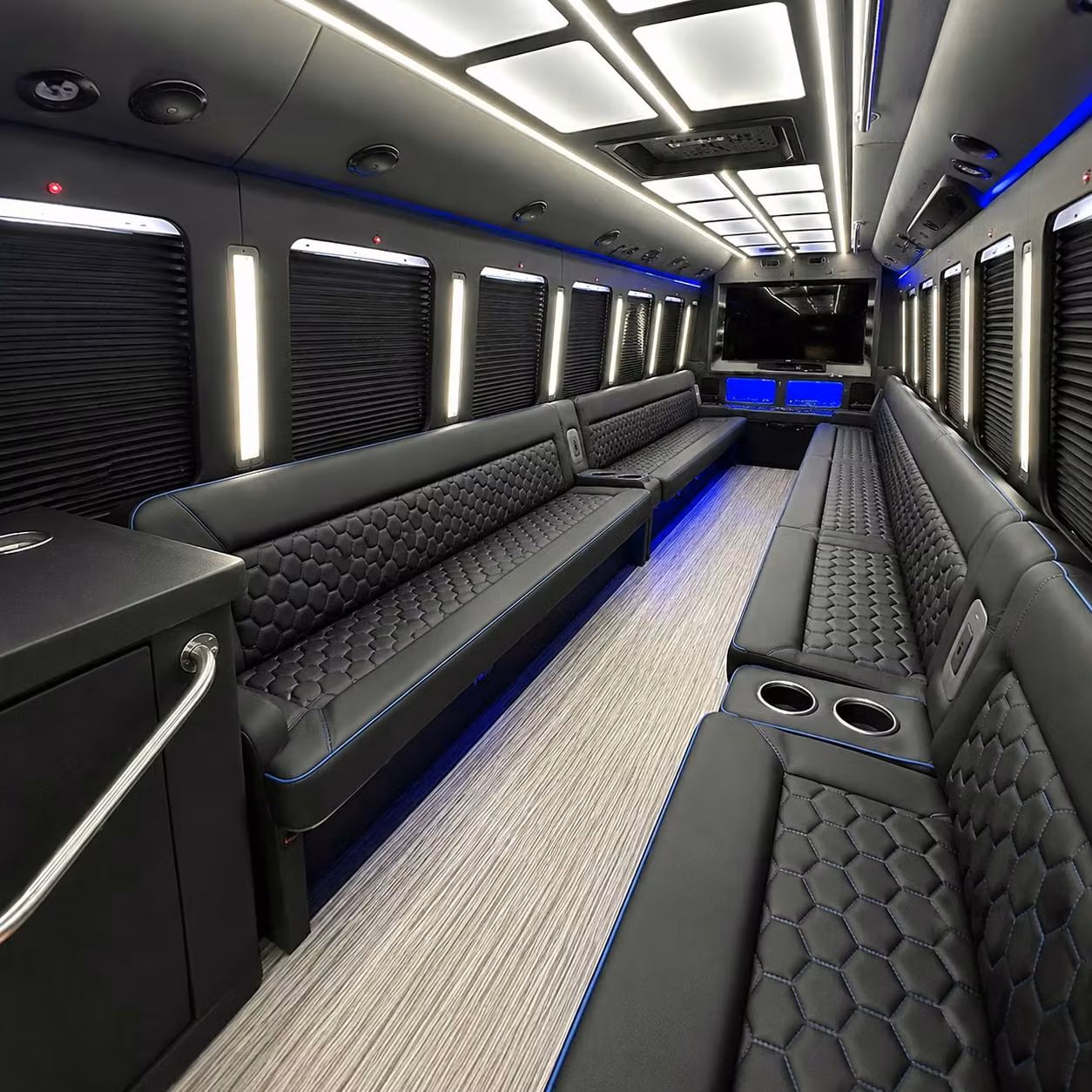 party bus interior